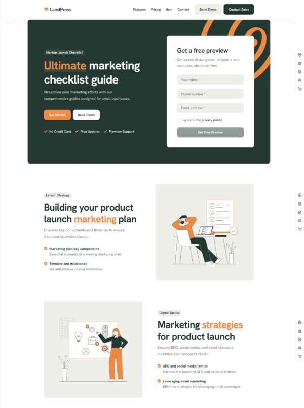 Landing Page