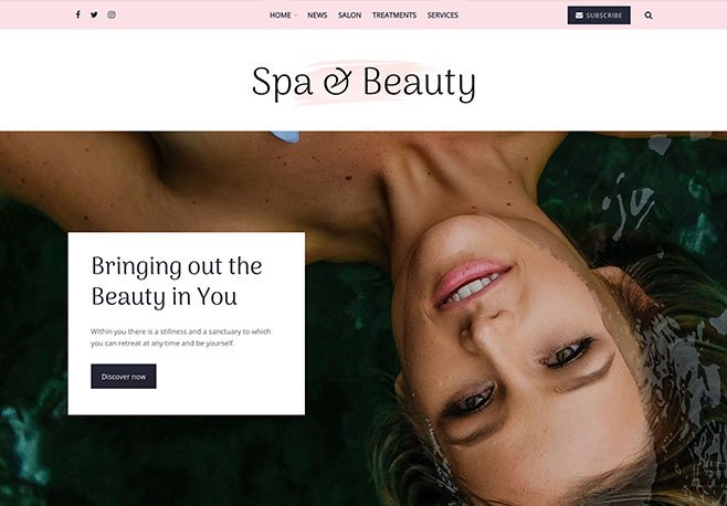Spa Beauty Theme